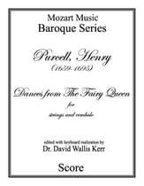 Dances from The Fairy Queen Orchestra sheet music cover